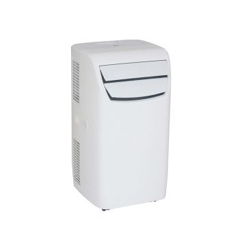 Aer conditionat portabil Equation Glossy, 9000 BTU, 1000 W, 250 m3/h. 3 viteze, Alb
