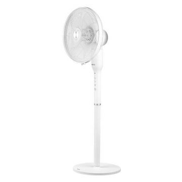 Ventilator 2 in 1 ECG, 65 W, 40 cm, 3 viteze, timer, telecomanda, Alb