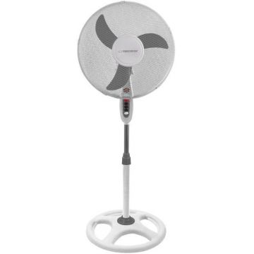 Ventilator cu picior Esperanza EHF002WE, 50W (Alb/Gri)