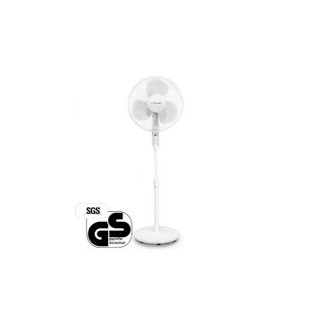 Ventilator cu picior TVE25S Trotec, 3 trepte de viteza, Telecomanda, Timer, Reglabil pe inaltime