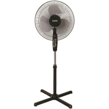 Ventilator cu picior Zass ZF 1604, 45W (Negru)