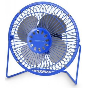 Ventilator de birou Esperanza EA149B, 2.5W (Albastru)