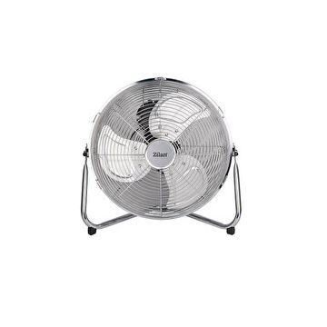Ventilator inox cu suport Zilan ZLN-2348, 50 W, 3 trepte ventilare, inox, Argintiu