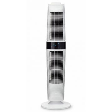 Ventilator turn Clean Air Optima CA-406W, Debit 530m3/h, 3 viteze, Telecomanda, Timer, Filtru praf, Oscilatie, 4 moduri de lucru