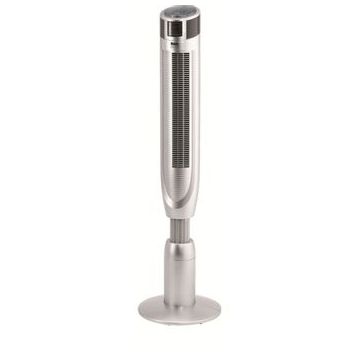 Ventilator Turn Fakir Prestige TVL 30, 8 trepte viteza, 3 moduri de functionare, Timer, Telecomanda, Argintiu
