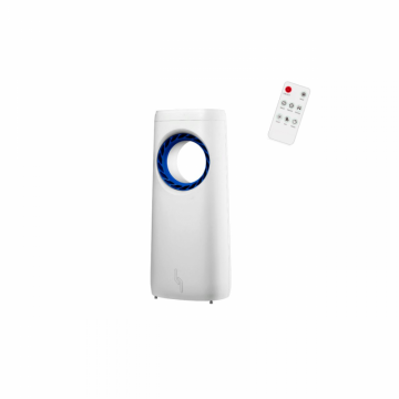Racitor de aer, portabil, Chill Air 300Ion Studio Casa, 80 W, Display Led, Rezervor apa 4 l, Alb