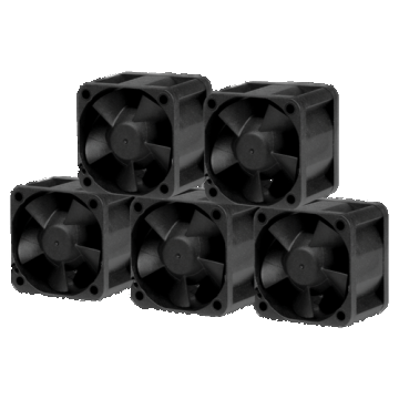Set 5 Ventilatoare ARCTIC 274A, 40 mm, 15000 RPM (Negru)