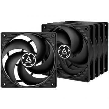 Ventilator ARCTIC P12 Value Pack Black, 120mm
