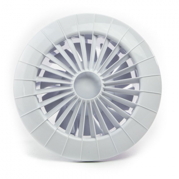 Ventilator baie cu montaj in tavan aRid Ø 100 HS, Debit 104 mc/h, Senzor de umiditate, Timer, Alb