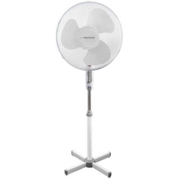 Ventilator cu picior Esperanza EHF001WW, 50W (Alb)