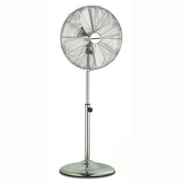 Ventilator cu picior Heinner HMF-1500P, 60W, 3 trepte, 46cm diametru, metal