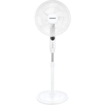 Ventilator cu picior Heinner HXSF-16WH, 55 W, 3 viteze