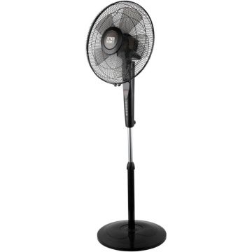 Ventilator cu picior Star-Light FTDW-60BL, 60 W, 3 viteze, 40 cm diametru, Touch Control, Mod Somn, Timer, Telecomanda, Negru