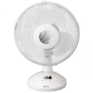 Ventilator de masa, ECG FT 23a, 21W, 23cm, 2 viteze, foarte silentios