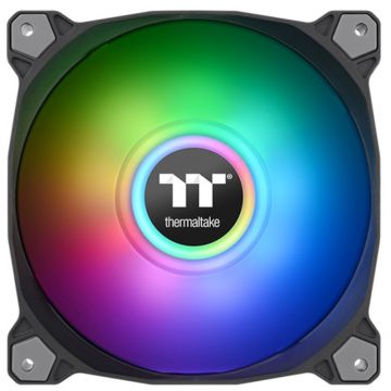 Ventilator Thermaltake Pure Dou 12 RGB, 120mm, 500-1500 RPM,  2 pack