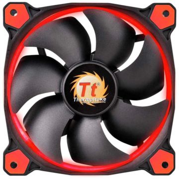 Ventilator Thermaltake Riing 12 High Static Pressure, 120mm, 1000 - 1500 rpm, Led, 3 Pack