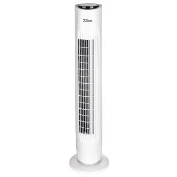 Ventilator turn Zilan ZLN-3437, Timer, Telecomanda, Trei trepte, Consum 45 W, Debit de aer 1787 m³/ora