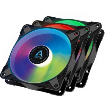 Ventilator ACFAN00232A  P12 PWM Cablu PST A-RGB 0dB 3 Bucati Negru