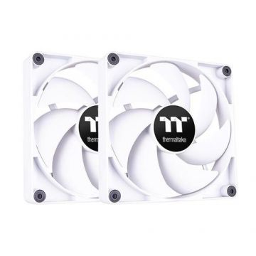 Set 2 ventilatoare Thermaltake CT140 140mm, Alb