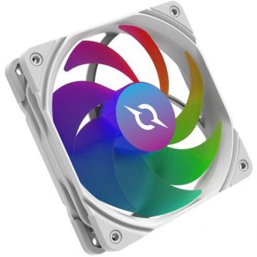Ventilator AQIRYS Cetus 4PW-12IL8B-ARGB White 120mm ARGB