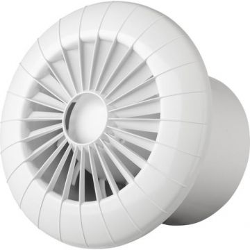 Ventilator baie cu montaj in tavan aRid Ø 100 TS, Debit 104 mc/h, Timer, Alb