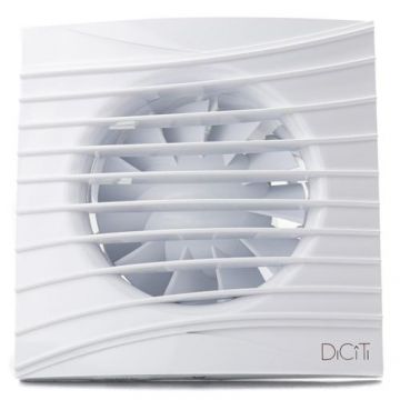 Ventilator baie SILENT 5C MR, Super Silent, Timer, Fotocelula, Clapeta antiretur, Motor Long Life 40000h, Debit 180mc/h, Ø125mm