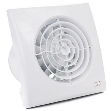 Ventilator baie AURA 5C MRH Senzor umiditate, Timer, Clapeta antiretur, Garantie 5 ani, Motor Long Life 40000h, Debit 180mc/h