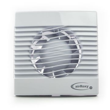 Ventilator baie pRim Ø 150 TS, Timer, Debit 257 m3/h, Garantie 3 ani, Alb