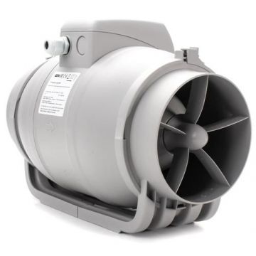 Ventilator centrifugal de tubulatura TYPHOON 125 2SP, Debit 310mc/h, 2 Trepte de viteze, Diametru Ø125mm