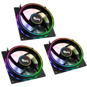 Ventilator Crona S PWM  ARGB 3Pack - 120mm