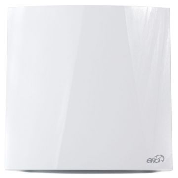 Ventilator de baie QUADRO 4C, Debit 90 m3/h, Clapeta antiretur, Diametru Ø 100mm