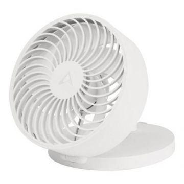 Ventilator de birou Arctic Summair Plus, Pliabil, USB-C, 3300 rpm, 2800 mAh (Alb)