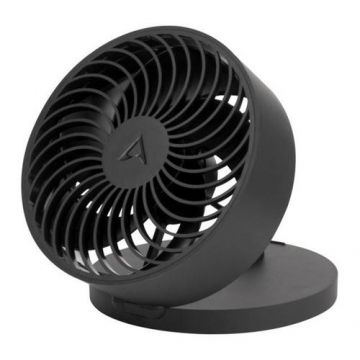 Ventilator de birou Arctic Summair Plus, Pliabil, USB-C, 3300 rpm, 2800 mAh (Negru)