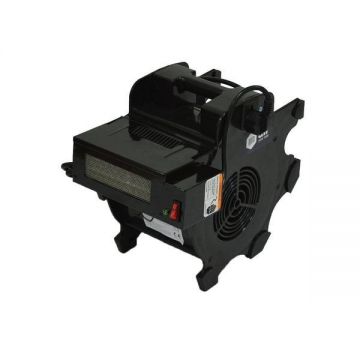 Ventilator electric + Incalzitor de aer Airyourway AP110011, Monofazat, Flux aer 510 mc/h, 56 dB, Negru