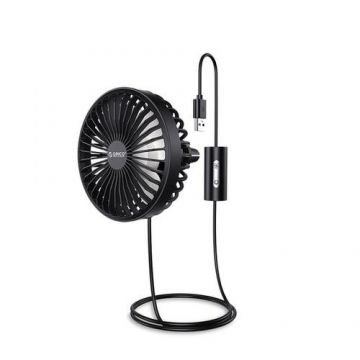 Ventilator Orico CZ-F829, elice 120 mm, USB, Negru
