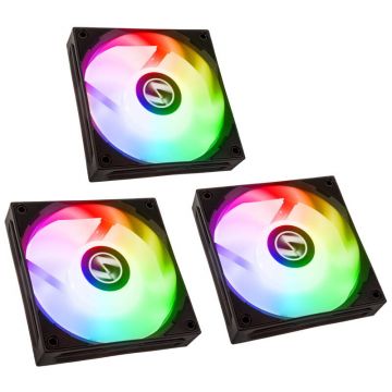 Ventilator ST120 ARGB PWM 3Pack  Controller 120mm