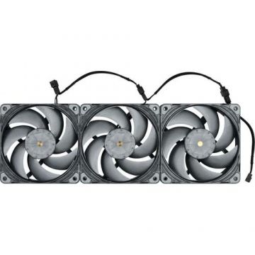 Pachet de 3 ventilatoare PC Phanteks PH-F120T30_BG_3P, T30 PWM, 39,7 dBA