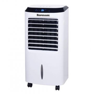 Racitor de aer Ravanson KR-8000, 65 W, 3 viteze, 125 mc/h, 10 l, Racire cu gheata, Temporizator (Alb)