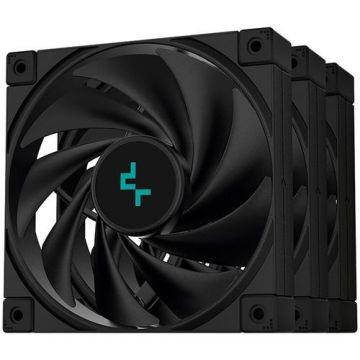 Set 3 ventilatoare DeepCool FK120, 120mm