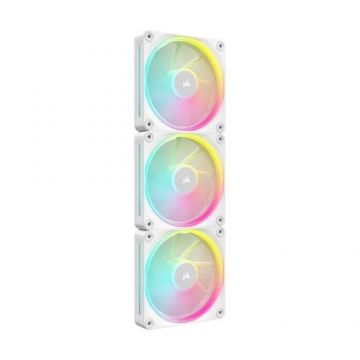 Ventilatoare CORSAIR iCUE LINK LX120 3x120mm RGB (Alb)