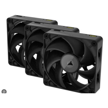 Ventilatoare CORSAIR iCUE LINK RX120 MAX 3x120mm (Negru)