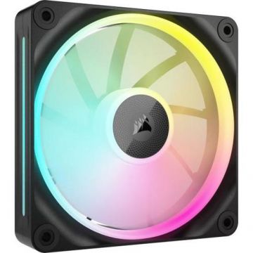 Ventilator Carcasa CORSAIR iCUE LINK LX140, 140mm RGB (Negru)