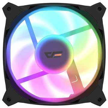 Ventilator Carcasa GR30  55CFM 25.6dBA 4-pini PWM  1600RPM  ARGB Negru