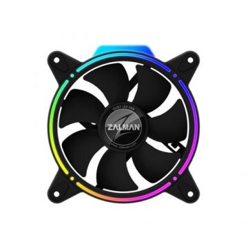 Ventilator carcasa Zalman ZM-RFD120A, 12 cm, RGB (Negru)