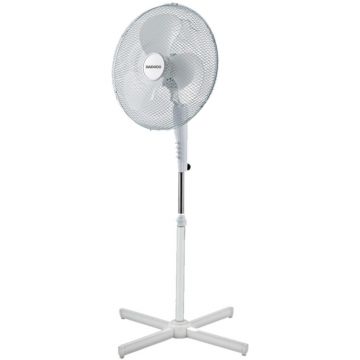 Ventilator cu picior Daewoo DI-9411, 40 cm, Alb