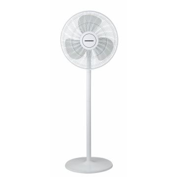 Ventilator cu picior Heinner HSF-M50WH, 50 W, Oscilatie, H 130 cm (Alb)