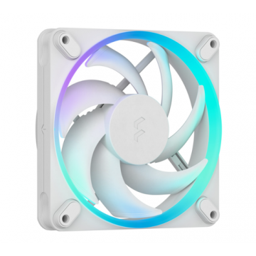 Ventilator Fractal Design Momentum 12 RGB, PWM, 350 - 2200rpm, iluminare aRGB, 120mm (Alb)