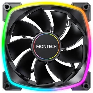 Ventilator Montech RX140 PWM BK