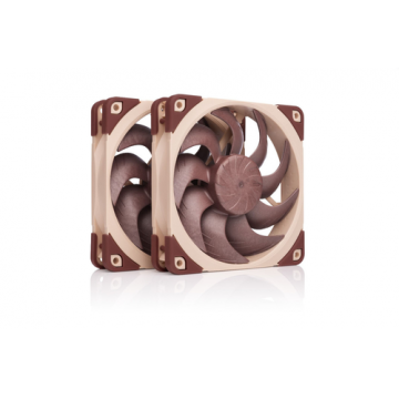 Ventilator Noctua NF-A12x25 G2 PWM Sx2-PP, set 2 buc, 1500 - 1800rpm (Maro)