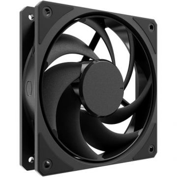 Ventilator PC CoolerMaster Mobius 120 Black Edition, 120mm, 2050 rpm, 4 pin PWM (Negru)